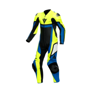 Dainese Gen-Z Kids Leather Suit - Fluo Yellow
