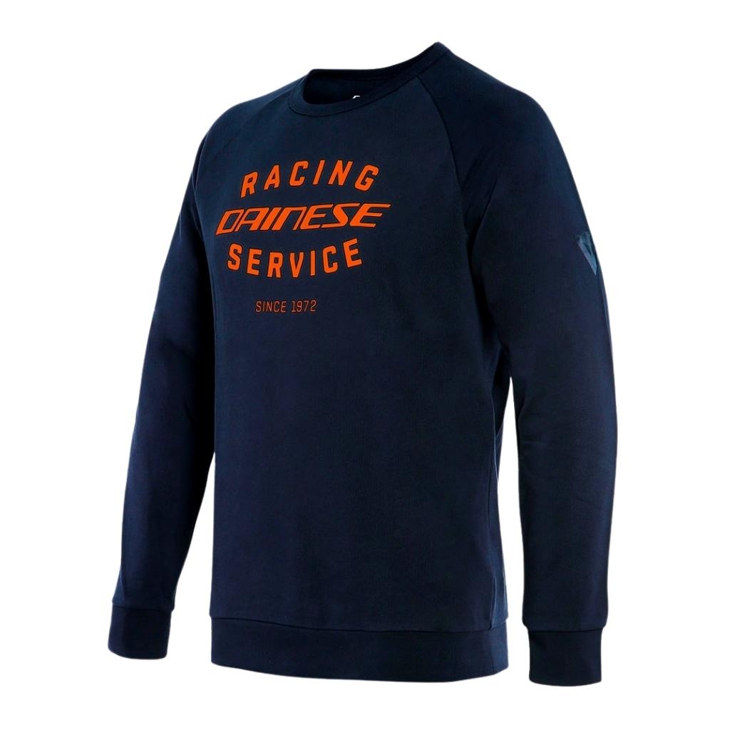 Dainese Paddock Sweatshirt - Black/Orange