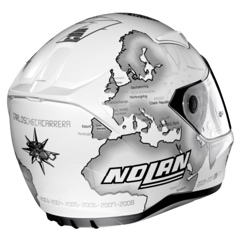 Nolan N60-5 Gemini Checa Replica – White