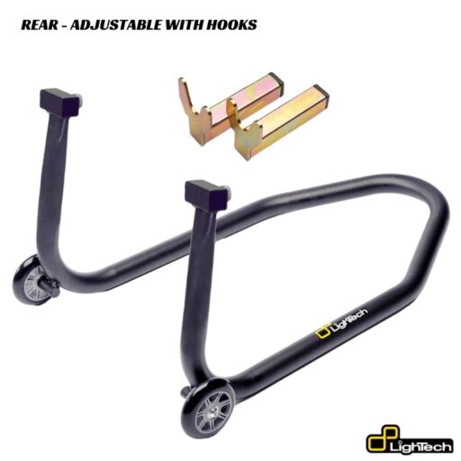 LighTech Adjustable Rear Paddock Stand - Hooks
