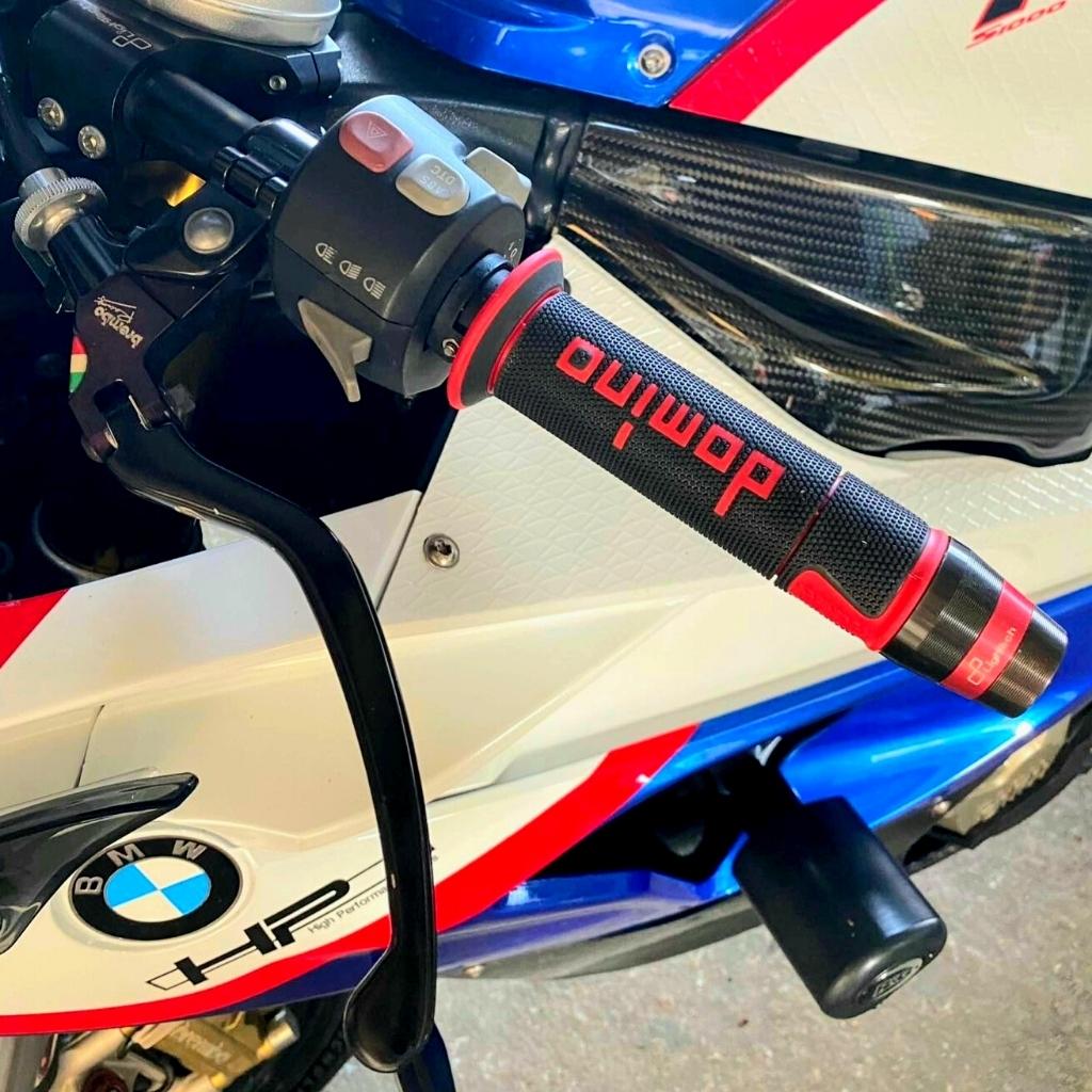BMW S1000RR Handlebar End Caps | CNC Aluminum Bar Ends For 2009-2023 Models | Black/Blue/Gold/Red Options