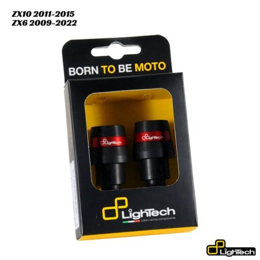 LighTech Aluminium Bar End Sets - Kawasaki
