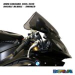 MRA Double-Bubble Racing Screen SMOKED - BMW S1000RR 2015-2019