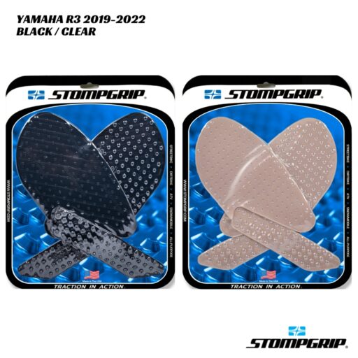 Stompgrip Tank Grips - Yamaha R3 2015-2022