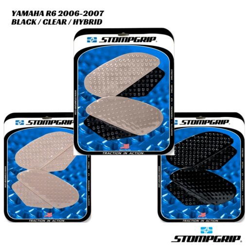 Stompgrip Tank Grips - Yamaha R6 2006-2022