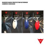 Dainese Back Protector Keyrings - Various Colours