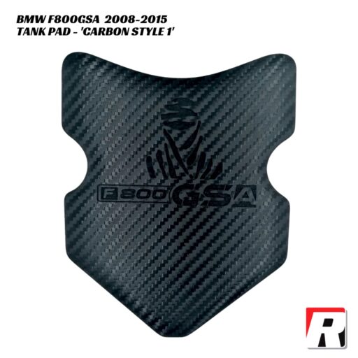 RubbaTech Tank Pad CARBON STYLE 1 - BMW F800GSA 2008-2015