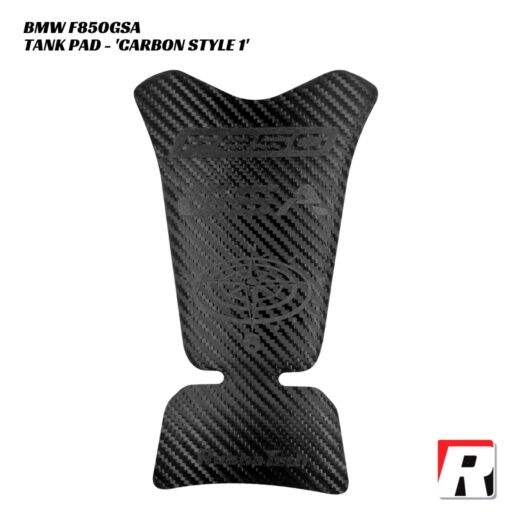 RubbaTech Tank Pad CARBON STYLE 1 - BMW F850GSA