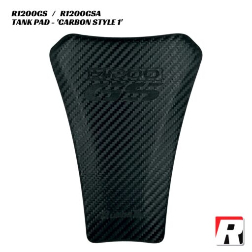 RubbaTech Tank Pad CARBON STYLE 1 - BMW R1200GS