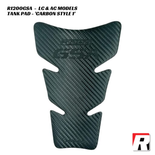RubbaTech Tank Pad CARBON STYLE 1 - BMW R1200GSA