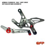 GFP Adjustable Rearsets - Aprilia Tuono V4 2017-2023