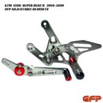 GFP Adjustable Rearsets - KTM 1290 Super Duke R 2014-2019