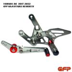 GFP Adjustable Rearsets - Yamaha R6 2017-2023