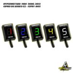 HealTech GIpro DS-Series G2 Gear Indicator - Ducati Hypermotard 1100 2006-2012