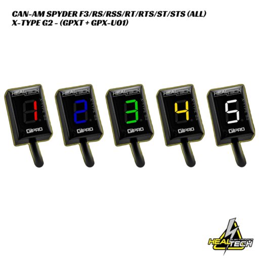 HealTech X-Type G2 Gear Indicator W/ Harness Kit - Can-Am Spyder Models