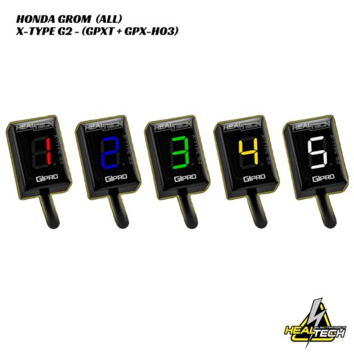 HealTech X-Type G2 Gear Indicator W/ Harness Kit - Honda Grom