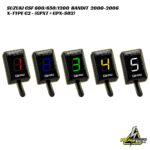 HealTech X-Type G2 Gear Indicator W/ Harness Kit - Suzuki GSF 600/650/1200 Bandit 2000-2006