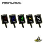 HealTech X-Type G2 Gear Indicator W/ Harness Kit - Yamaha V-Max 2009-2017