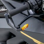 LighTech Aluminium Brake Side Lever Guard AXLE BASE - GOLD