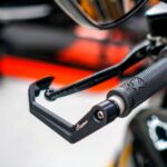 LighTech Aluminium Clutch Side Lever Guard AXLE BASE - BLACK