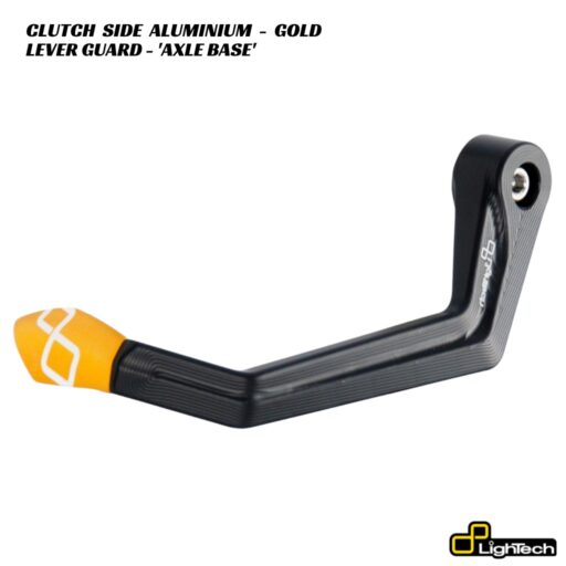 LighTech Aluminium Clutch Side Lever Guard AXLE BASE - GOLD