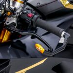 LighTech Aluminium Clutch Side Lever Guard AXLE BASE - GOLD