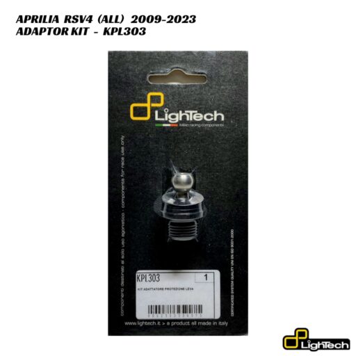LighTech Lever Guard Adaptor Kit KPL303 - Aprilia RSV4 2009-2023