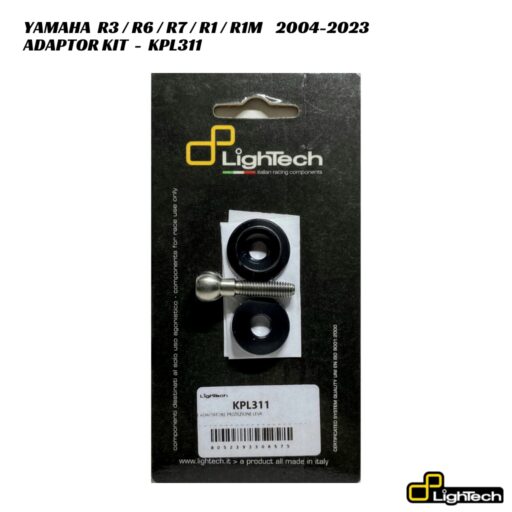 LighTech Lever Guard Adaptor Kit KPL311 - Yamaha R3 / R6 / R7 / R1 / R1M 2004-2023