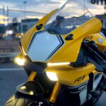 LighTech Mirror Block-Off Plates SPE115 - Yamaha R1 / R1M 2015-2019