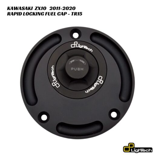 LighTech Rapid Locking Fuel Cap TR15 - Kawasaki ZX10 2011-2020