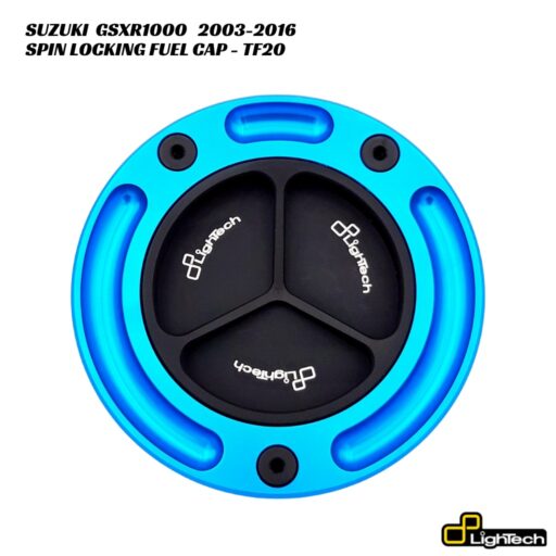 LighTech Spin Locking Fuel Cap TF20 - Suzuki GSXR1000 2003-2016