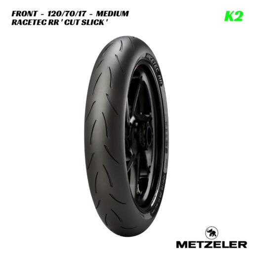 Metzeler Racetec RR - 120/70/17 - K2