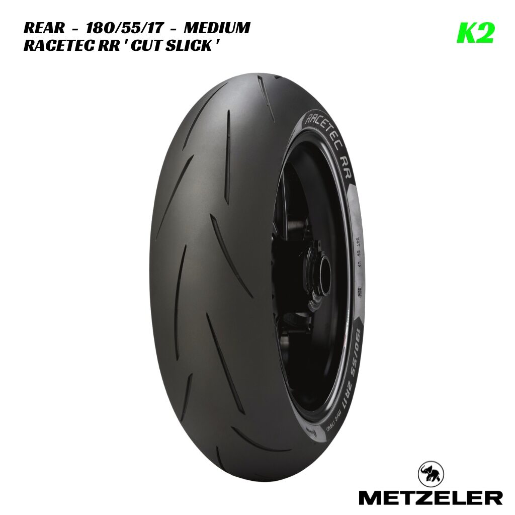 Reifen Hinten Metzeler Racetec Sm Rain Rtcsmr 165/55R17 Nhs TL