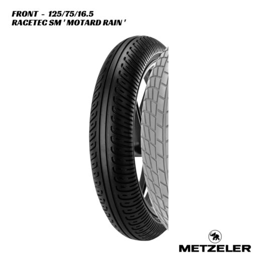 Metzeler Racetec SM Rain - 125/75/16.5