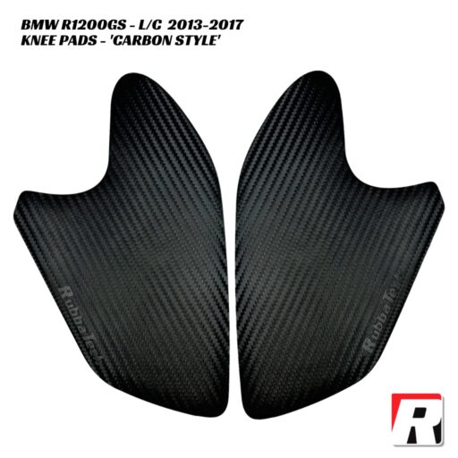 RubbaTech Knee Pads CARBON STYLE - BMW R1200GS L/C 2013-2017