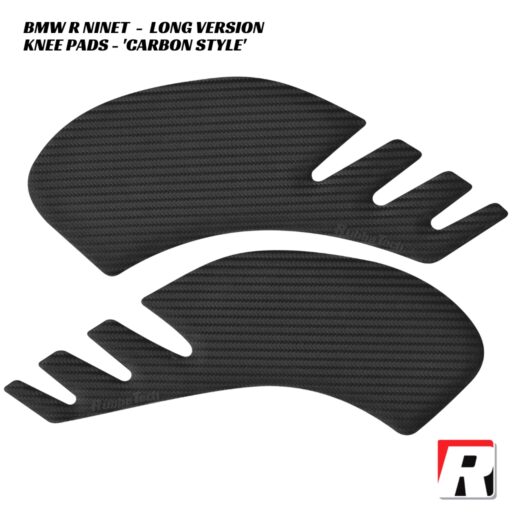 RubbaTech Knee Pads CARBON STYLE LONG - BMW R NineT