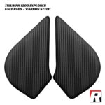 RubbaTech Knee Pads CARBON STYLE - Triumph 1200 Explorer