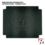 RubbaTech Lid Protectors Set CARBON STYLE - BMW Side Box Panniers