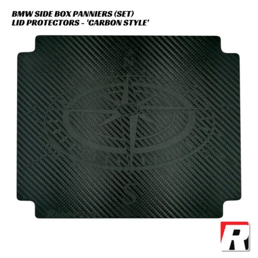 RubbaTech Lid Protectors Set CARBON STYLE - BMW Side Box Panniers