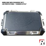 RubbaTech Lid Protectors Set CARBON STYLE - BMW Side Box Panniers