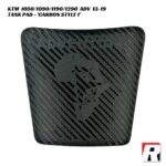 RubbaTech Tank Pad CARBON STYLE 1 - KTM 1050/1090/1190/1290 Adventure 2013-2019