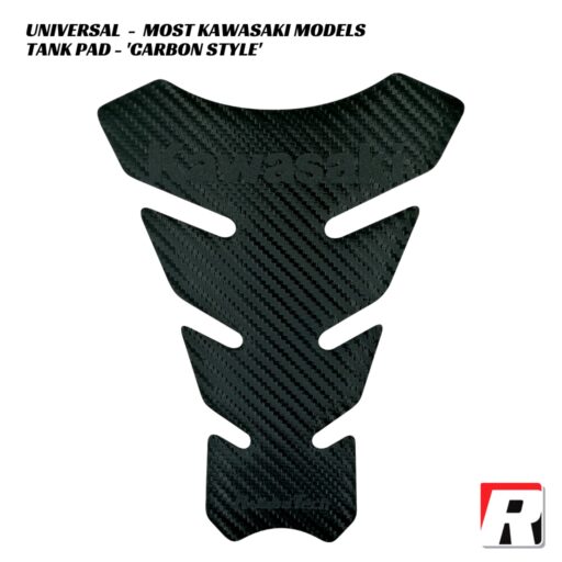 RubbaTech Tank Pad CARBON STYLE - Kawasaki Universal