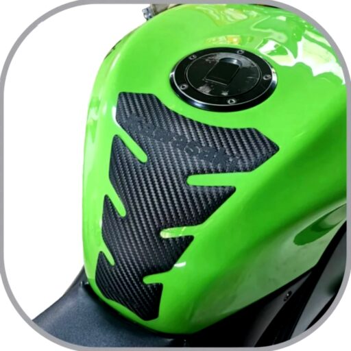 RubbaTech Tank Pad CARBON STYLE - Kawasaki Universal