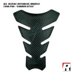 RubbaTech Tank Pad CARBON STYLE - Suzuki Hayabusa Universal