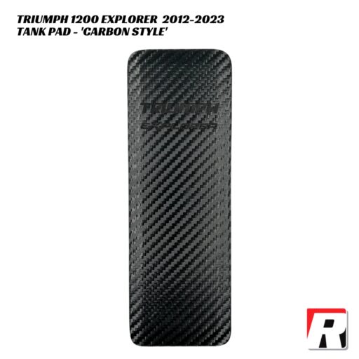 RubbaTech Tank Pad CARBON STYLE - Triumph 1200 Explorer 2012-2023