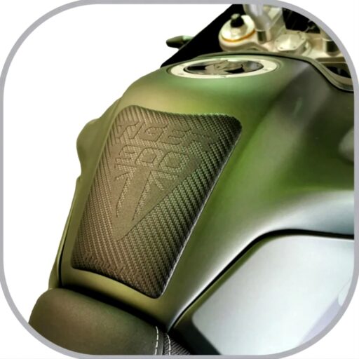 RubbaTech Tank Pad CARBON STYLE - Triumph Tiger 900 2020-2023
