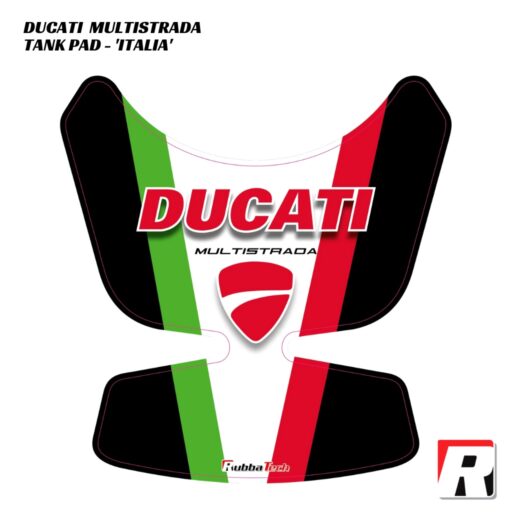 RubbaTech Tank Pad ITALIA - Ducati Multistrada