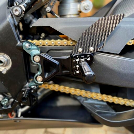 GFP Pro Billet Adjustable Rearsets - BMW S1000RR / M1000RR 2020-2023