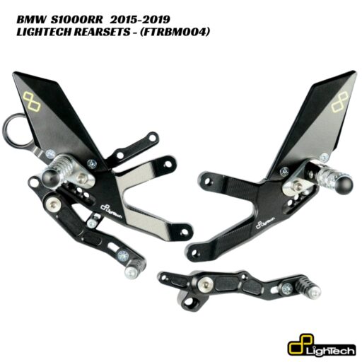 LighTech Adjustable Rearsets FTRBM004 - BMW S1000RR 2015-2019