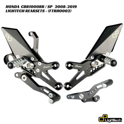 LighTech Adjustable Rearsets FTRHO002 - Honda CBR1000RR / SP 2008-2019